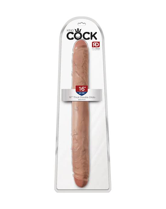 King Cock 16 Inch Thick Double Dildo
