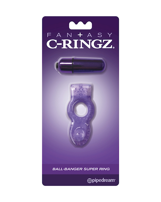 Fantasy C-ringz Vibrating Ball Banger Super Ring