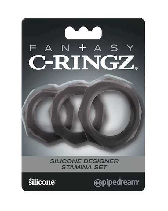 Fantasy CRingz Silicone Designer Stamina Set