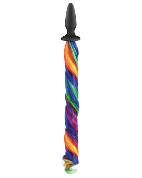 Unicorn Tails Rainbow Plug