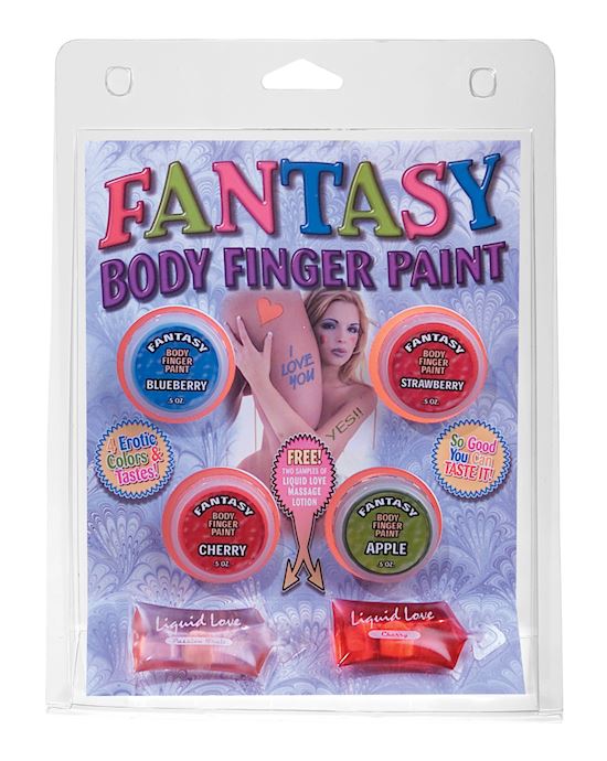 Fantasy Body Finger Paints