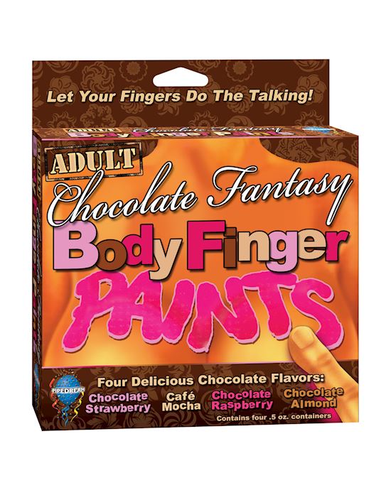 Chocolate Fantasy Finger Paint Box