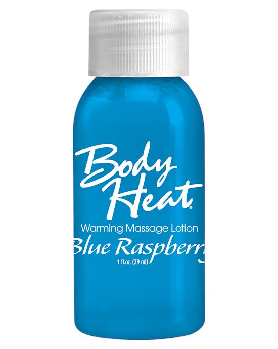 Body Heat 1 Oz Cool Blue Raspberry