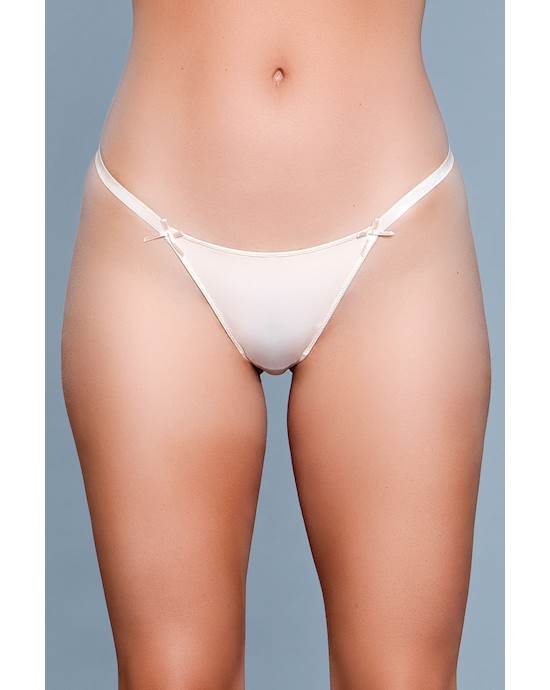 Go-to Thong With Ribbons - M