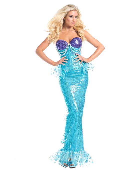 1 Piece  Under the Sea Mermaid  Costume  SM