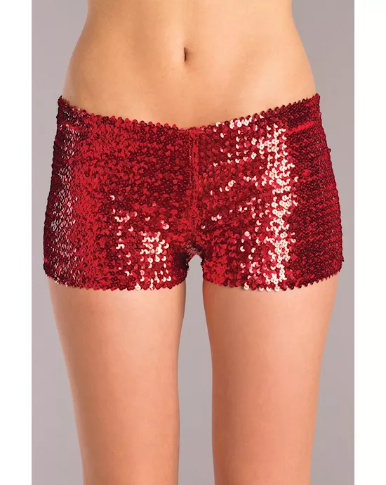 Sequin booty shorts