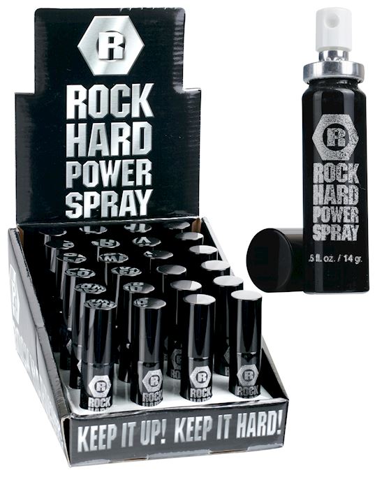 Rock Hard Power Spray 24 Display