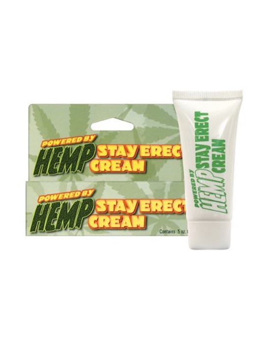 Hemp Stay Erect Cream 5 Oz