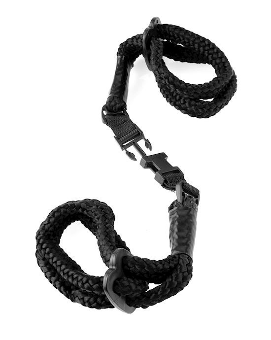 Ff Rope Cuffs Black