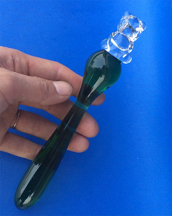 Sleek Glass Toy