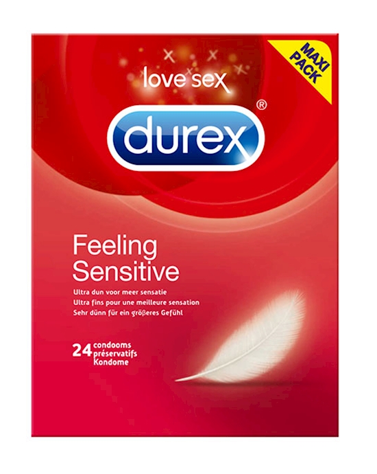 Durex Feeling Sensitive Condoms 24 Pcs