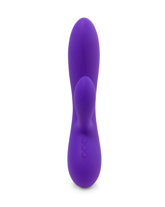 Feelztoys Lea Vibrator Medium Purple Glitter
