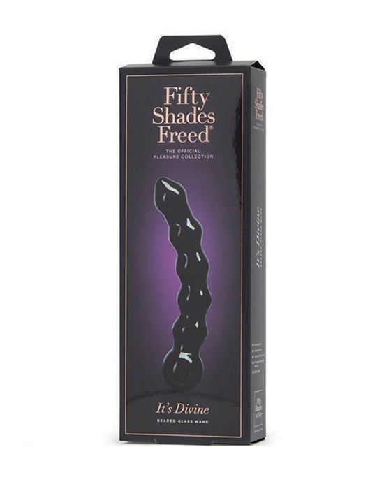 Fifty Shades Freed Its Divine Glass Beaded Dildo