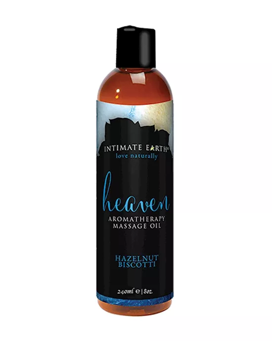 Intimate Earth Heaven Massage Oil  Hazelnut Biscotti