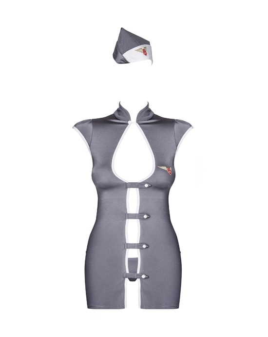 Obsessive Stewardess Costume