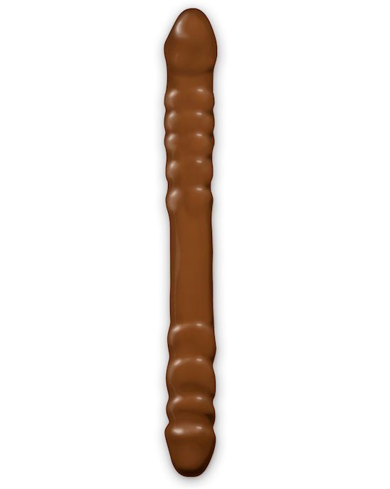 Basix Double Dong Brown 16 Inch