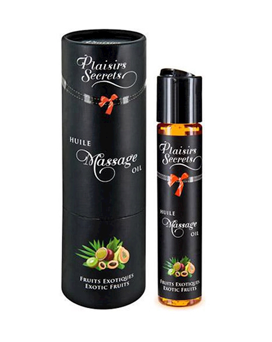 Plaisirs Secrets Massage Oil Exotic Fruits