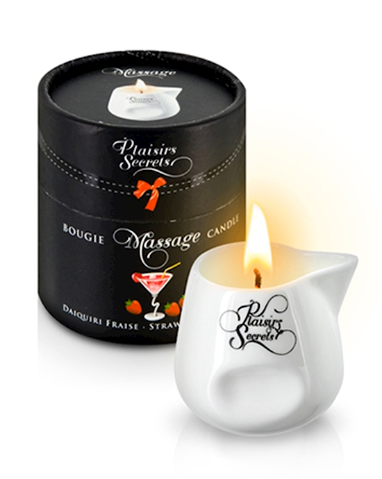 Plaisirs Secrets Massage Candle