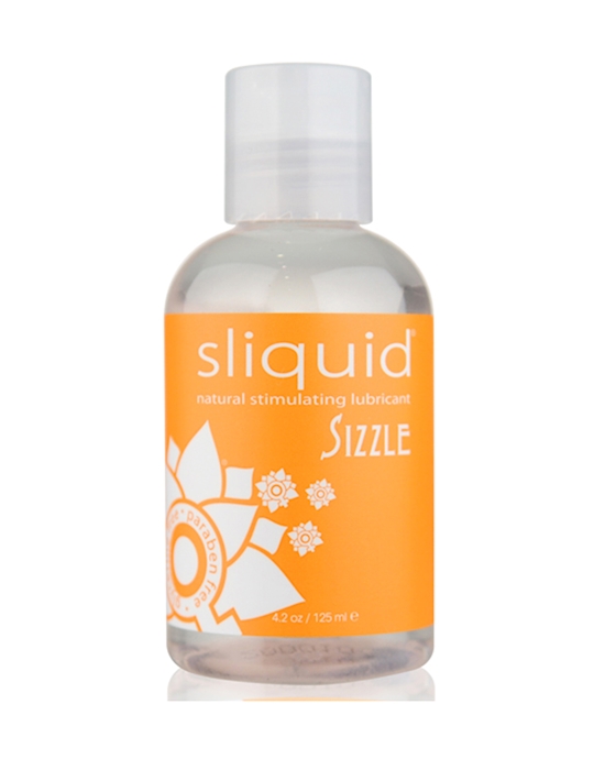 Sliquid Naturals Sizzle Lubricant 125 Ml