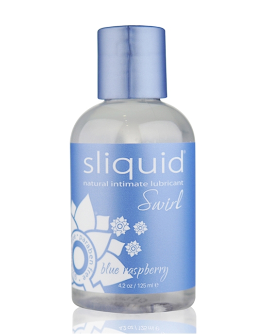 Sliquid Naturals Swirl Lubricant Blue Raspberry 125 Ml