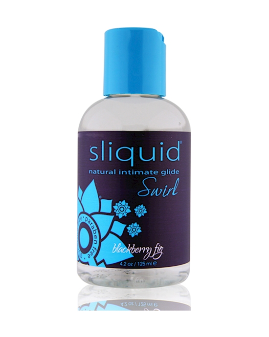 Sliquid Naturals Swirl Lubricant Blackberry Fig 125 Ml