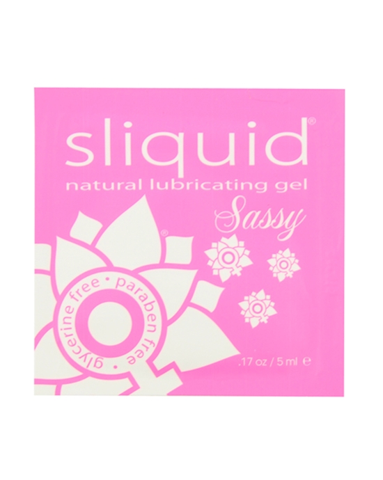 Sliquid Naturals Sassy Lubricant Pillow 5 Ml