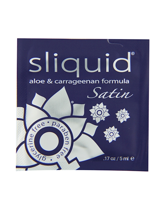 Sliquid Naturals Satin Lubricant Pillow 5 Ml