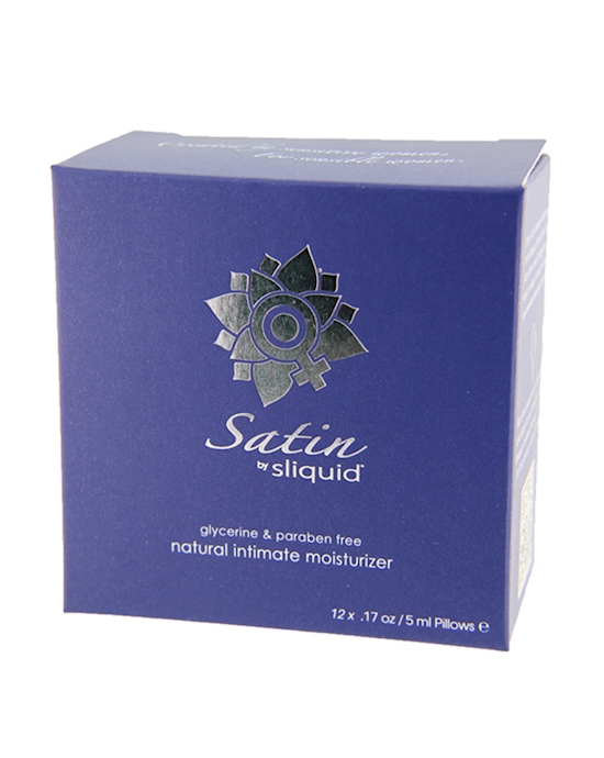 Sliquid Satin Lubricant Cube 12 Sachets