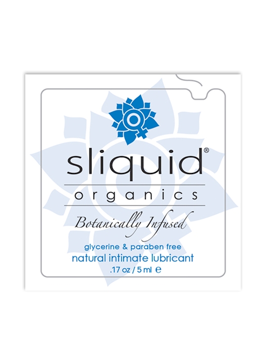 Sliquid Organics Natural Lubricant Pillow 5 Ml