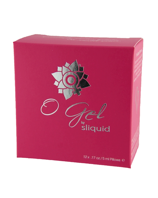 Sliquid Organics O Gel Cube 12 Sachets Pack
