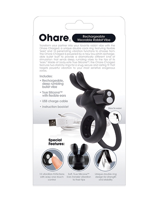 The Screaming O Charged Ohare Rabbit Vibrator