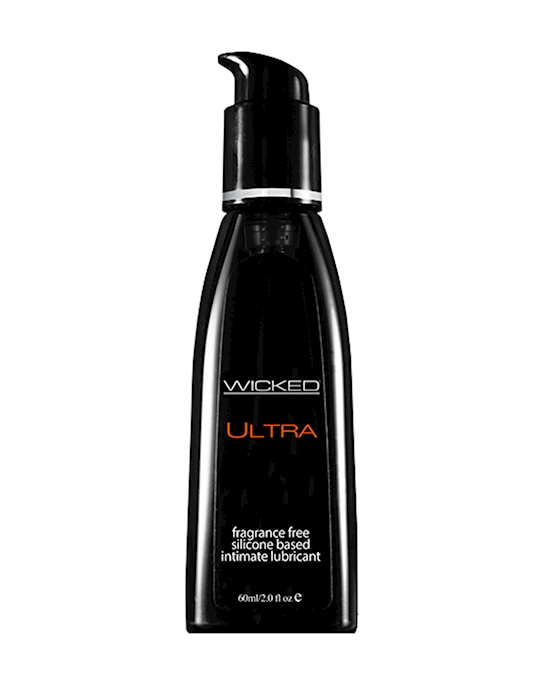 Wicked Ultra Fragrance Free Siliconebased Lube 60 Ml