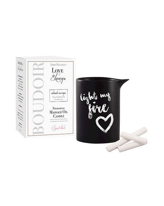Love In Luxury Soy Massage Candle Sweet Blush