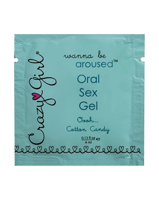 Crazy Girl Oral Sex Gel Cotton Candy