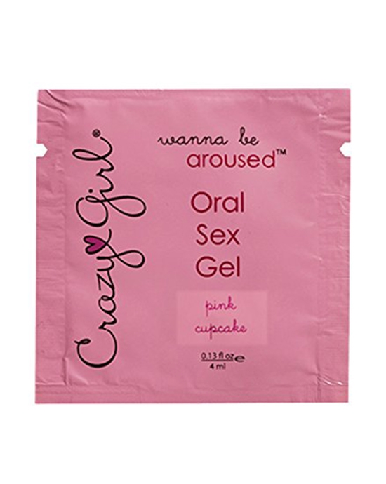 Crazy Girl Oral Sex Gel  Cupcake