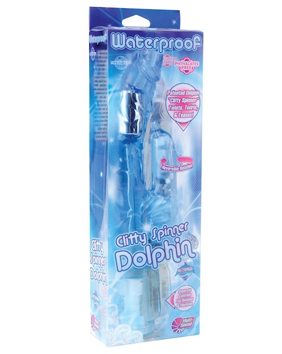 Waterproof Clitty Spinner Dolphin