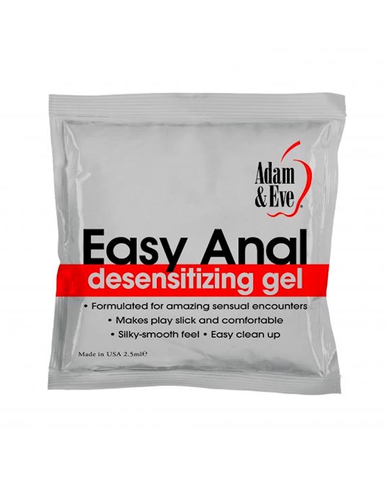 Adam & Eves Easy Anal Foil Pack