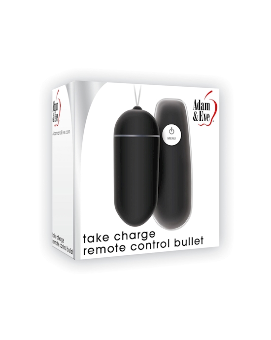 Adam & Eves Take Charge Remote Control Bullet