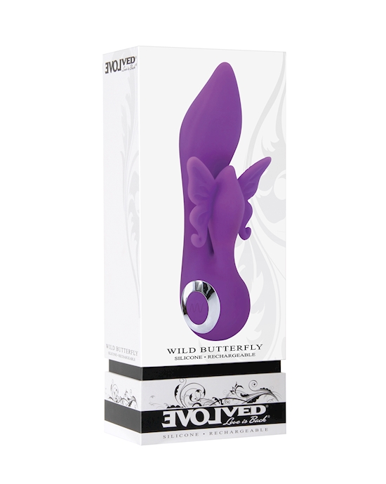 Evolved Wild Butterfly Silicone Vibrator