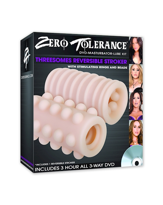 Zero Tolerance Threesomes Reversible Stroker