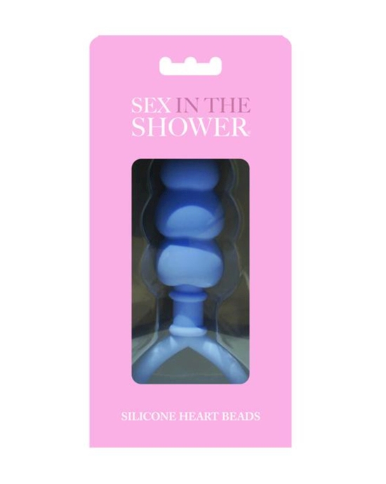 Sex In The Shower Silicone Heart Beads