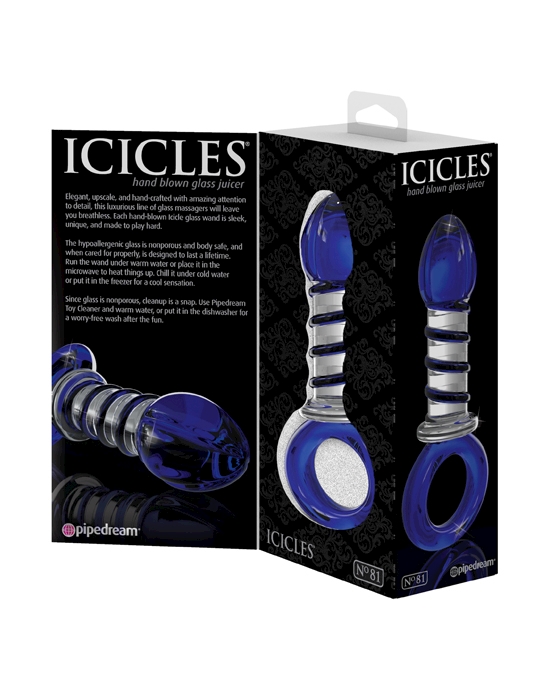 Icicles No. 81 Glass Dildo