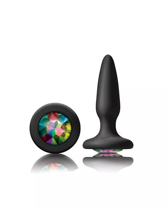 Glams Mini Rainbow Gem Plug  33 Inch