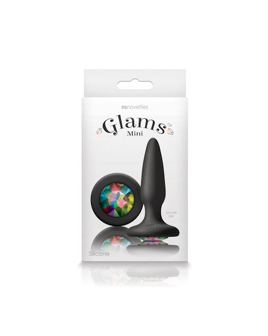 Glams Mini Rainbow Gem Plug - 3.3 Inch