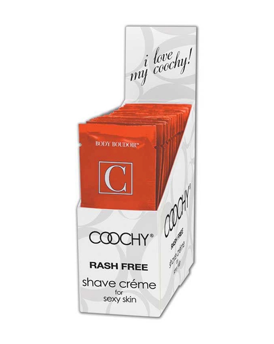 Coochy Shave Cream Tropical Tease 15ml Foil