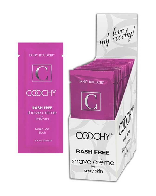 Coochy Shave Cream Blush Foil Pack