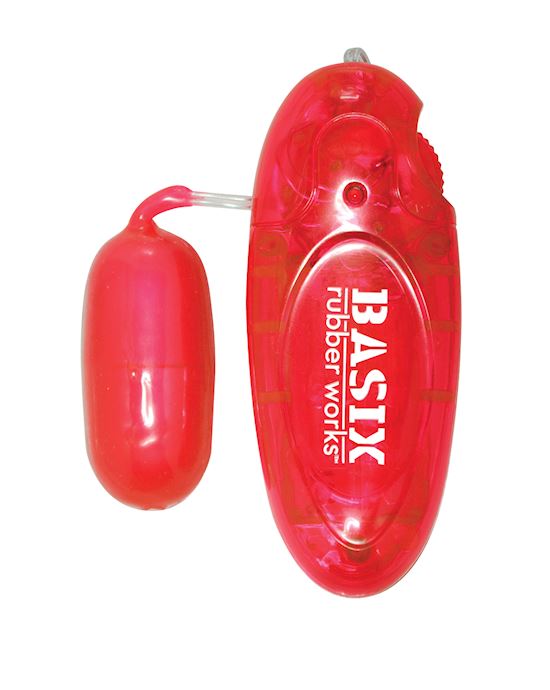 Basix Jelly Egg Red
