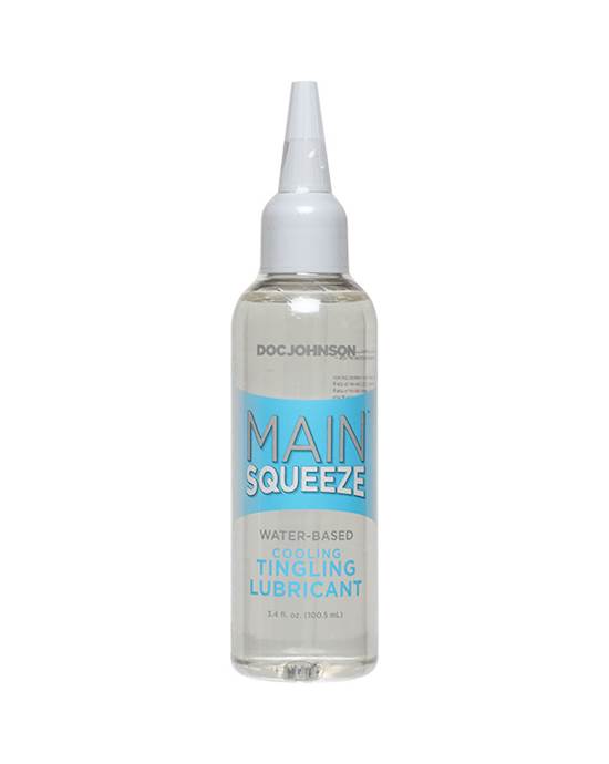 Main Squeeze - Cooling And Tingling Water-based Lubricant 