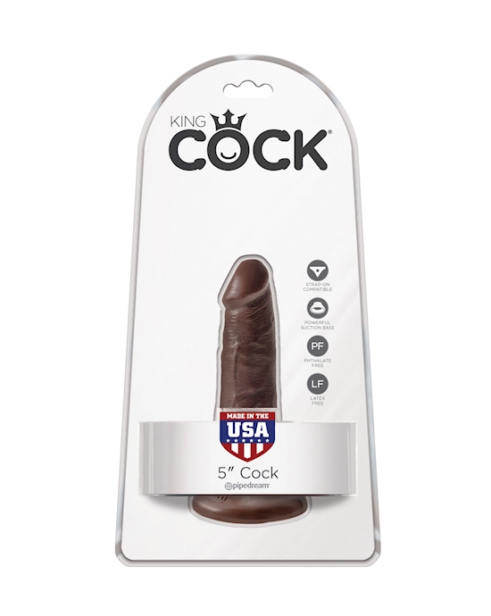King Cock 5 Inch Suction Cup Dildo