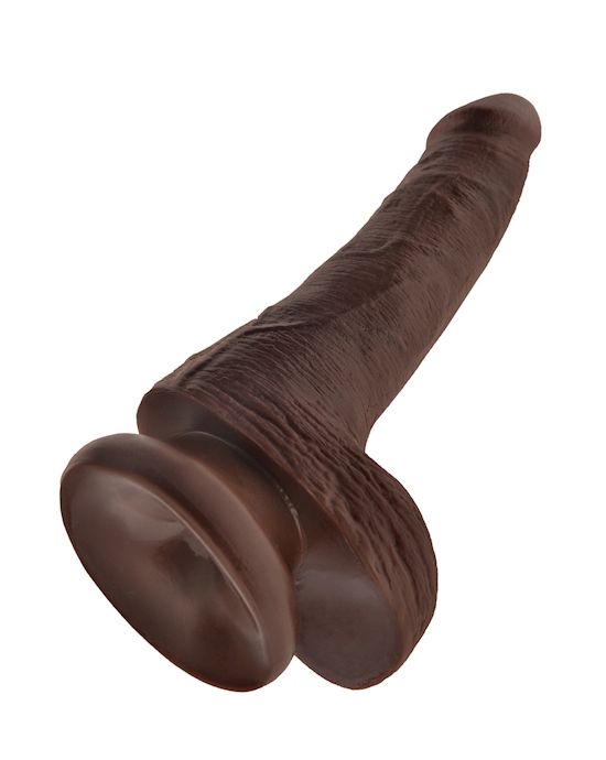 King Cock Suction Cup Dildo With Balls